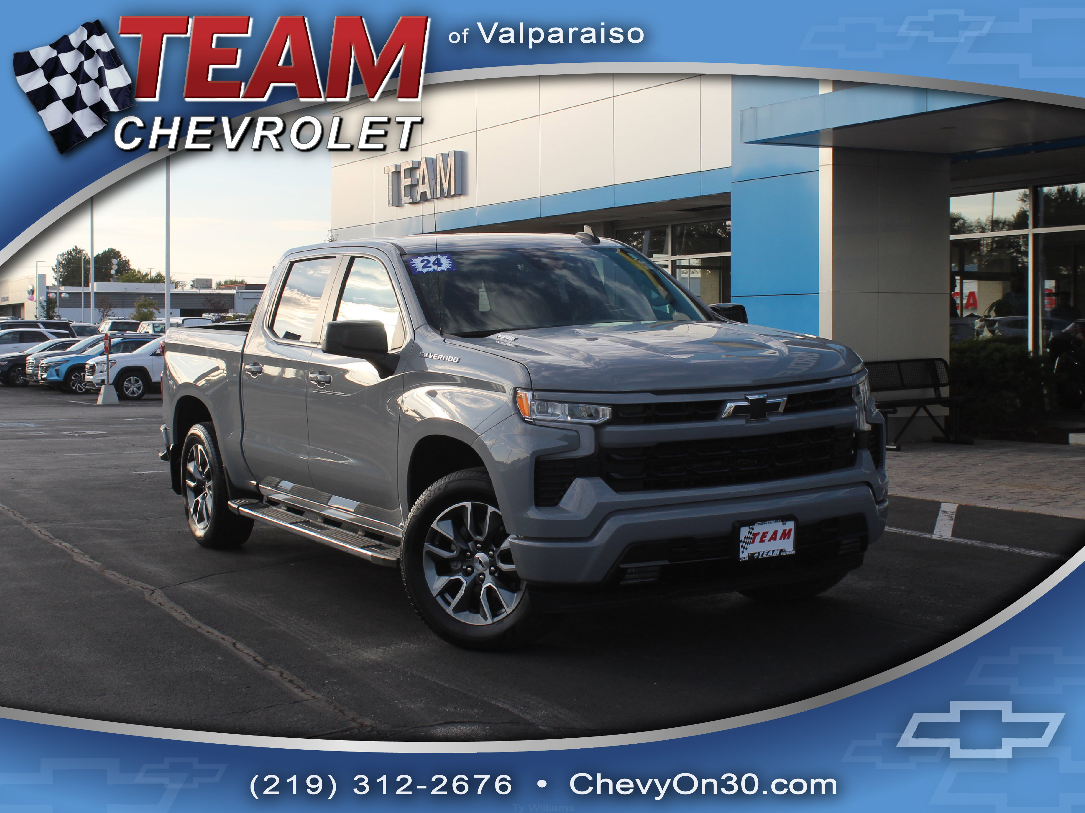 Used 2024 Chevrolet Silverado 1500 RST w/ Protection Package AWD/4WD image 1
