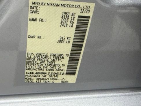 Used 2021 Nissan Altima 2.5 SV image 39