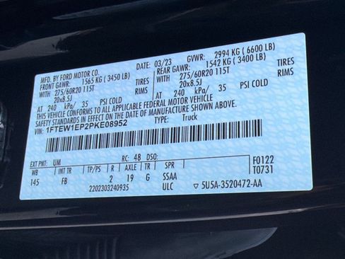 Certified 2023 Ford F150 XLT w/ Equipment Group 302A High AWD/4WD image 26