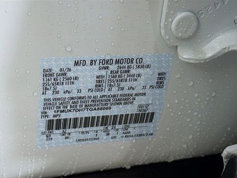 New 2026 Ford Explorer Active image 40