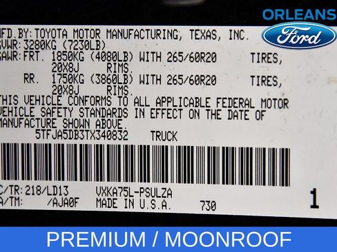 Used 2026 Toyota Tundra Limited AWD/4WD image 14
