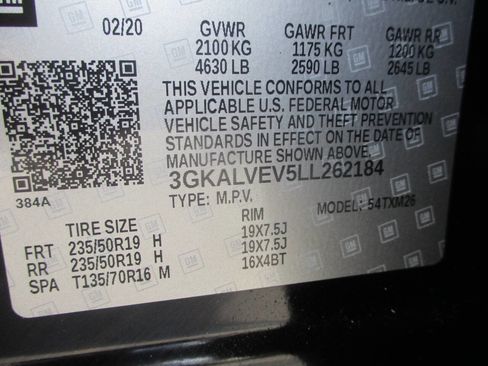 Used 2020 GMC Terrain SLT w/ Preferred Package image 17