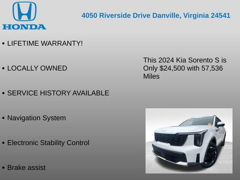 Used 2024 Kia Sorento S image 7