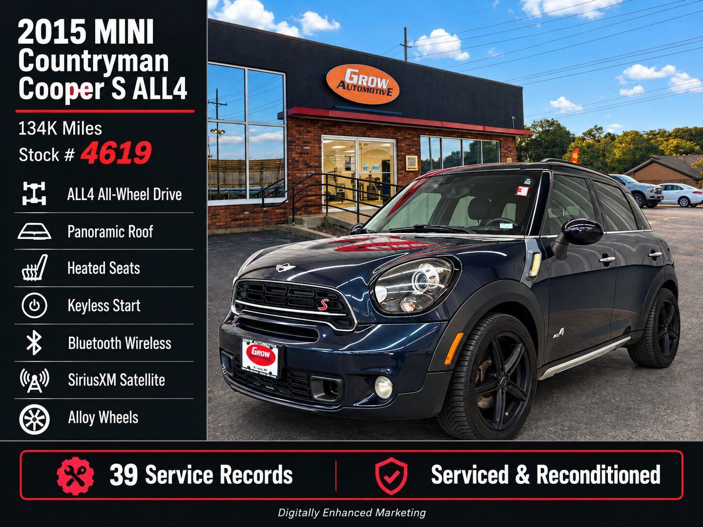 Used 2015 MINI Cooper Countryman S AWD/4WD image 2