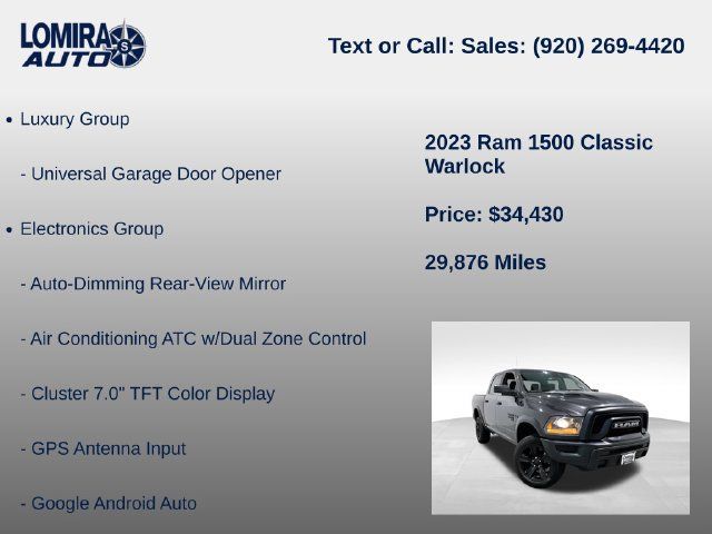 Used 2023 RAM 1500 Warlock AWD/4WD image 39