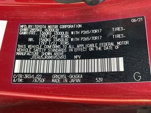 Used 2021 Toyota 4Runner Venture image 37