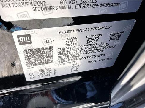 New 2026 Chevrolet Silverado 1500 Custom AWD/4WD image 13