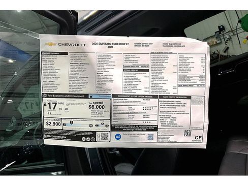 New 2026 Chevrolet Silverado 1500 LT w/ All Star Edition Plus AWD/4WD image 15