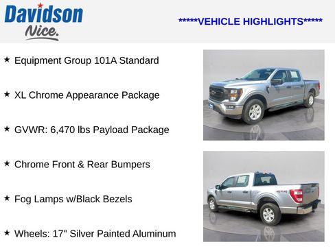 Used 2023 Ford F150 XL w/ XL Chrome Appearance Package AWD/4WD image 4