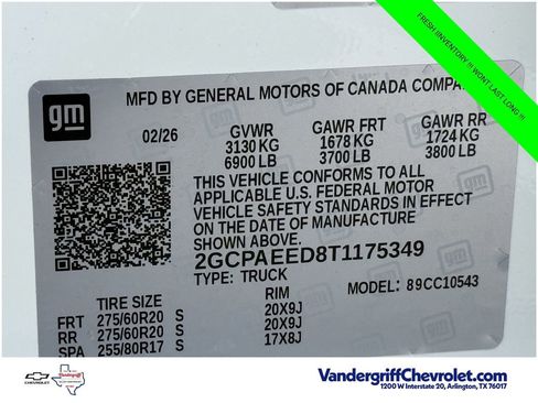 New 2026 Chevrolet Silverado 1500 LTZ w/ LTZ Premium Package RWD image 21