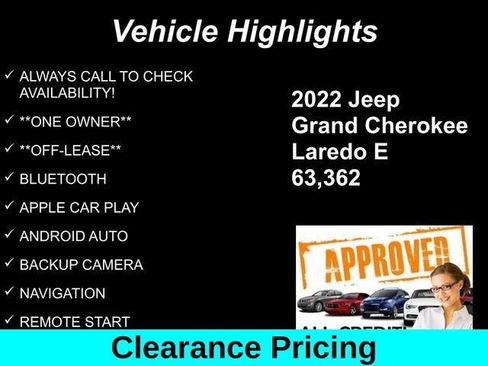 Used 2022 Jeep Grand Cherokee Laredo E w/ Security & Convenience Group AWD/4WD image 10