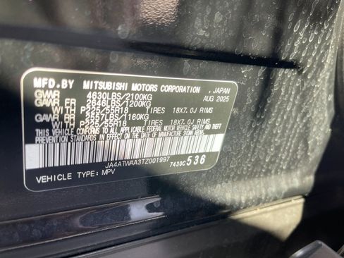 Used 2026 Mitsubishi Eclipse Cross Black Edition image 32