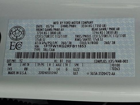 Used 2024 Ford F150 Raptor AWD/4WD image 30
