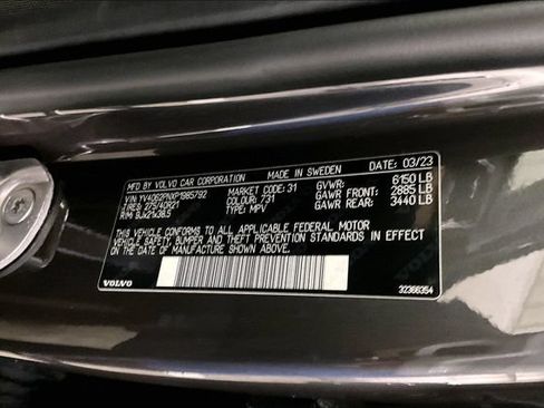 Certified 2023 Volvo XC90 B6 Plus w/ Protection Package Premier AWD/4WD image 39