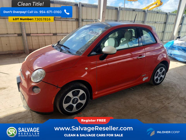Used 2015 FIAT 500 e FWD image 1