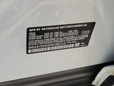 Used 2023 BMW X3 sDrive30i w/ Convenience Package w/ZPA image 21