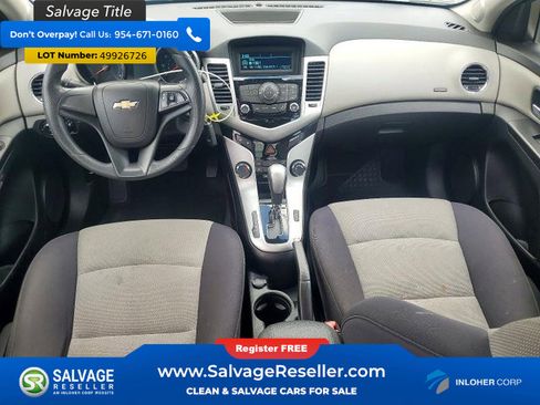 Used 2012 Chevrolet Cruze LS w/ Connectivity Package FWD image 11