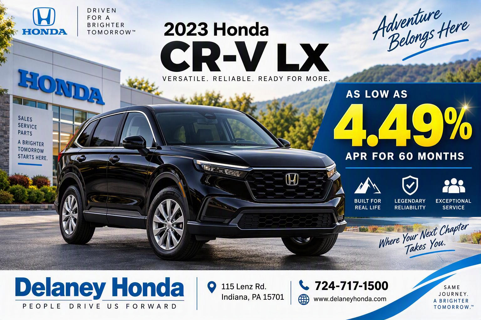 Certified 2023 Honda CR-V LX image 2