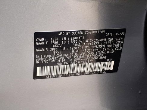 Used 2020 Subaru Outback Limited image 22