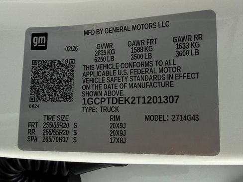 New 2026 Chevrolet Colorado Z71 w/ Technology Package AWD/4WD image 18