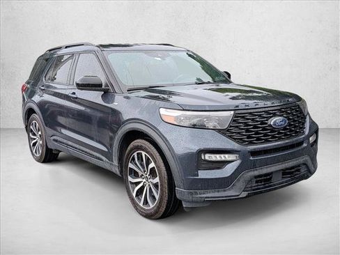Used 2023 Ford Explorer ST-Line w/ Class IV Trailer Tow Package RWD image 4