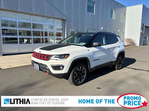 Used 2021 Jeep Compass Trailhawk w/ Sun and Sound Group image 1