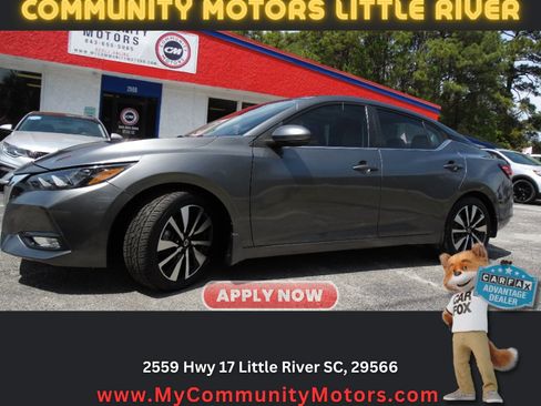 Used 2021 Nissan Sentra SV w/ SV Premium Package FWD image 1