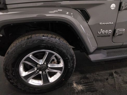 Used 2021 Jeep Wrangler Unlimited Sahara w/ Uconnect 4C Nav & Sound Group image 49