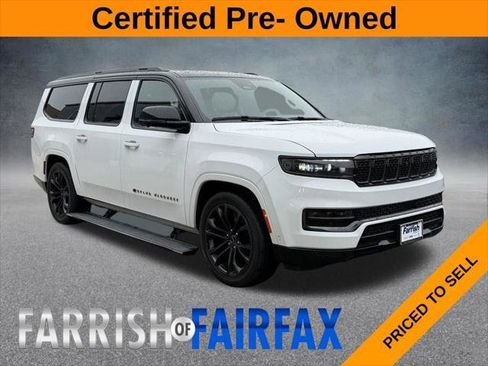 Certified 2024 Jeep Grand Wagoneer L Series II w/ Quick Order Packagew 28T image 1