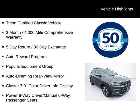 Used 2019 Jeep Compass Latitude w/ Popular Equipment Group AWD/4WD image 6