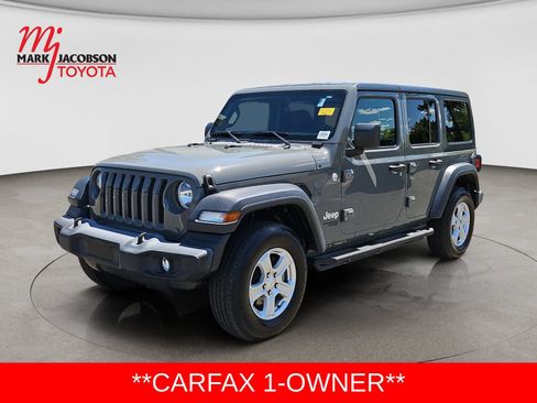 Used 2018 Jeep Wrangler Unlimited Sport S AWD/4WD image 1