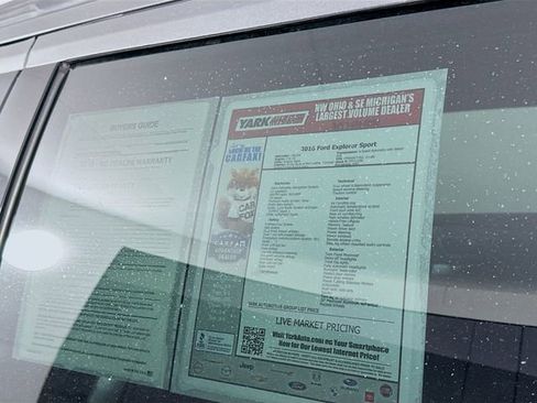 Used 2016 Ford Explorer Sport w/ Equipment Group 401A image 14