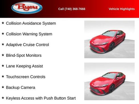 Used 2025 Toyota Camry SE FWD image 9