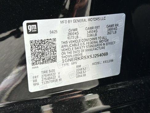 New 2025 Chevrolet Traverse High Country w/ LPO, Floor Liner Package image 19