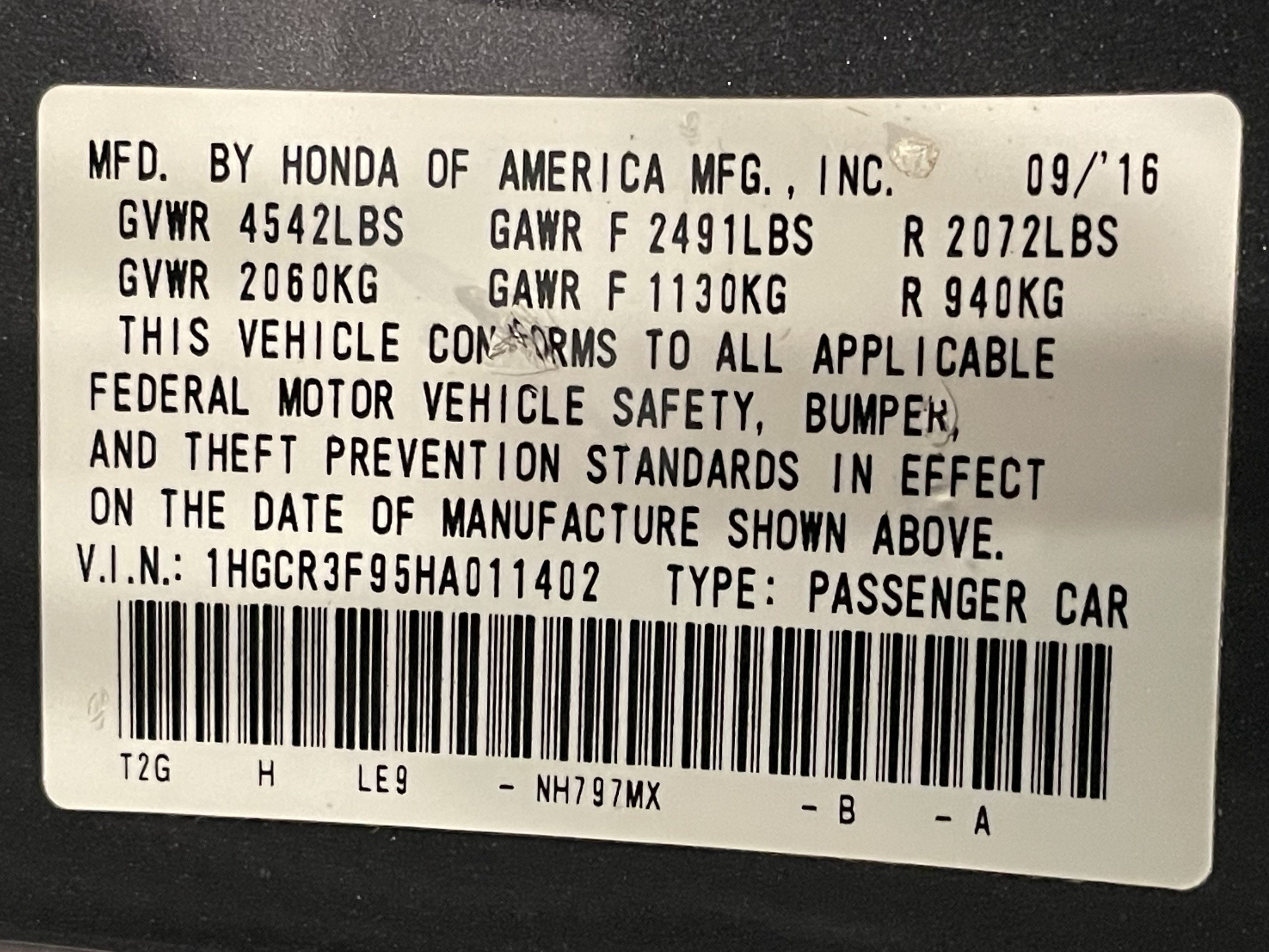 Used 2017 Honda Accord Touring image 25