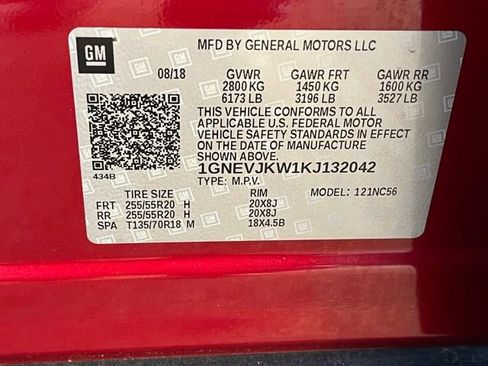 Used 2019 Chevrolet Traverse RS w/ LPO, Floor Liner Package image 19