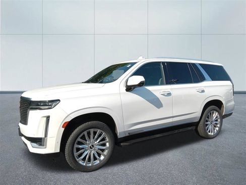 Used 2021 Cadillac Escalade Premium Luxury w/ Driver Assist Tech Package AWD/4WD image 1