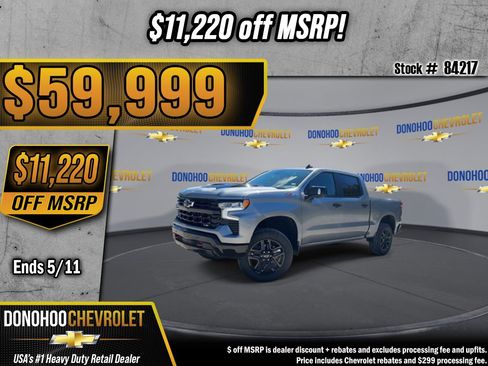 New 2026 Chevrolet Silverado 1500 LT Trail Boss w/ LT Trail Boss Premium Package AWD/4WD image 1