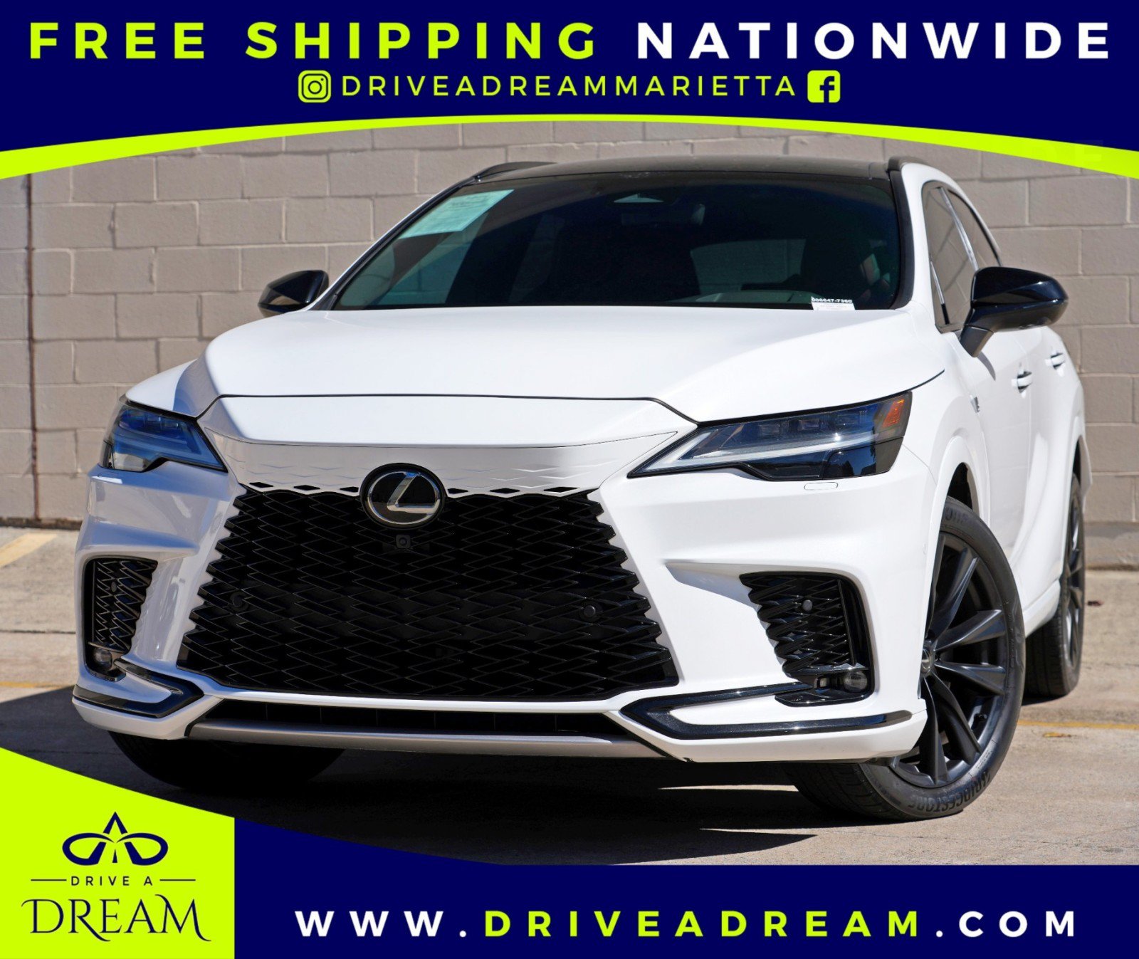 Used 2023 Lexus RX 500h F Sport w/ Cold Area Package AWD/4WD image 1