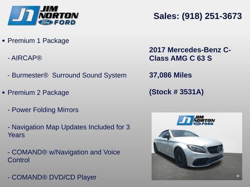 Used 2017 Mercedes-Benz C 63 AMG S image 14