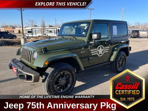 Used 2016 Jeep Wrangler Sahara image 1