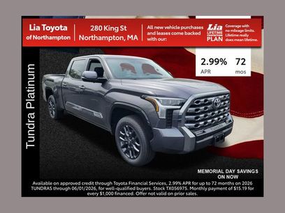 New 2026 Toyota Tundra Platinum