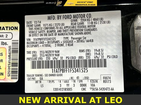 Used 2015 Ford Mustang GT Premium w/ Equipment Group 401A image 30