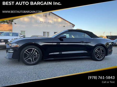 Used 2021 Ford Mustang Premium RWD image 1