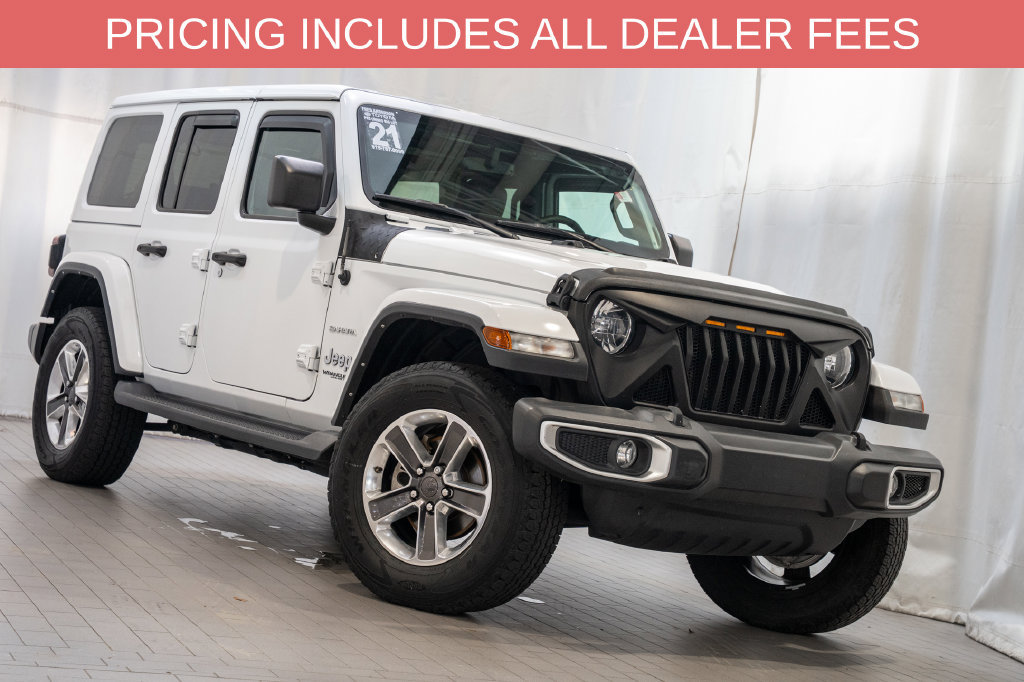 Used 2021 Jeep Wrangler Unlimited Sahara AWD/4WD image 2
