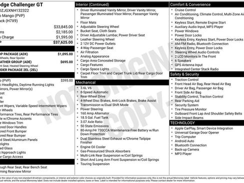 Used 2022 Dodge Challenger GT w/ Blacktop Package image 4