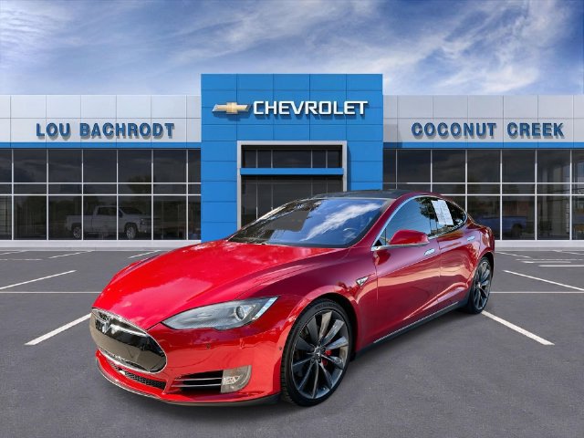 Used 2015 Tesla Model S 85D AWD/4WD image 4
