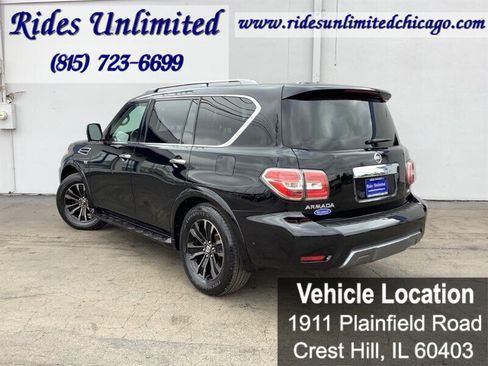 Used 2019 Nissan Armada Platinum w/ Captain's Chairs Package image 4