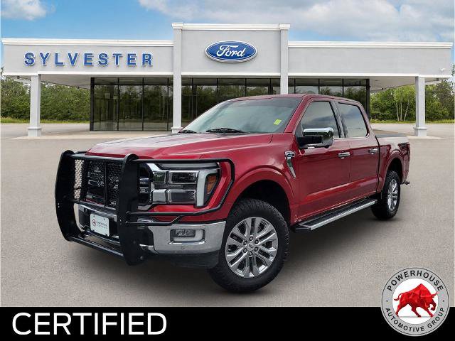 Certified 2024 Ford F150 Lariat w/ FX4 Off-Road Package AWD/4WD 360° Tour