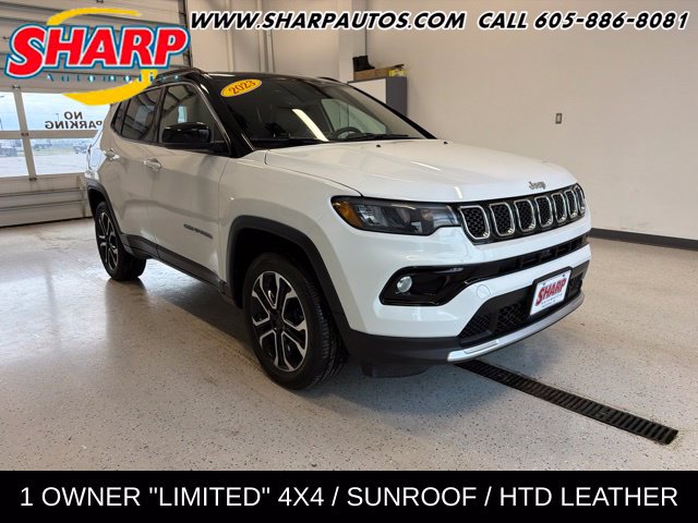 Used 2023 Jeep Compass Limited w/ Sun and Sound Group AWD/4WD image 1